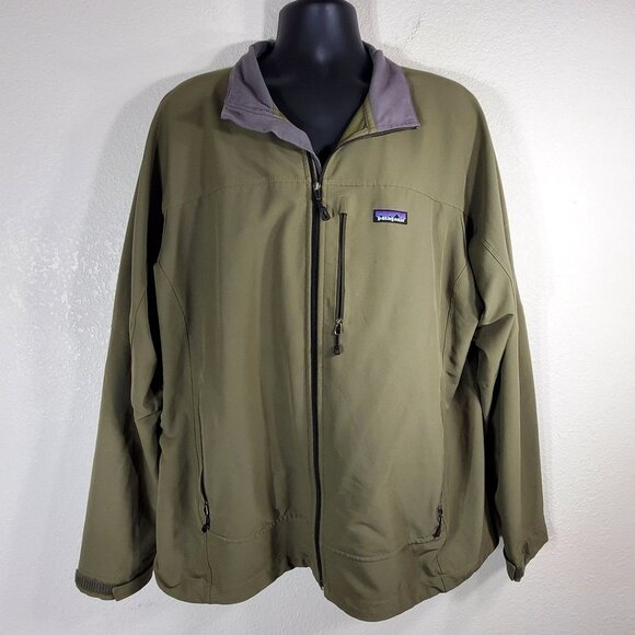 Patagonia Other - Patagonia Mens XXL Simple Guide Shell Jacket Olive Green Full-Zip Jacket